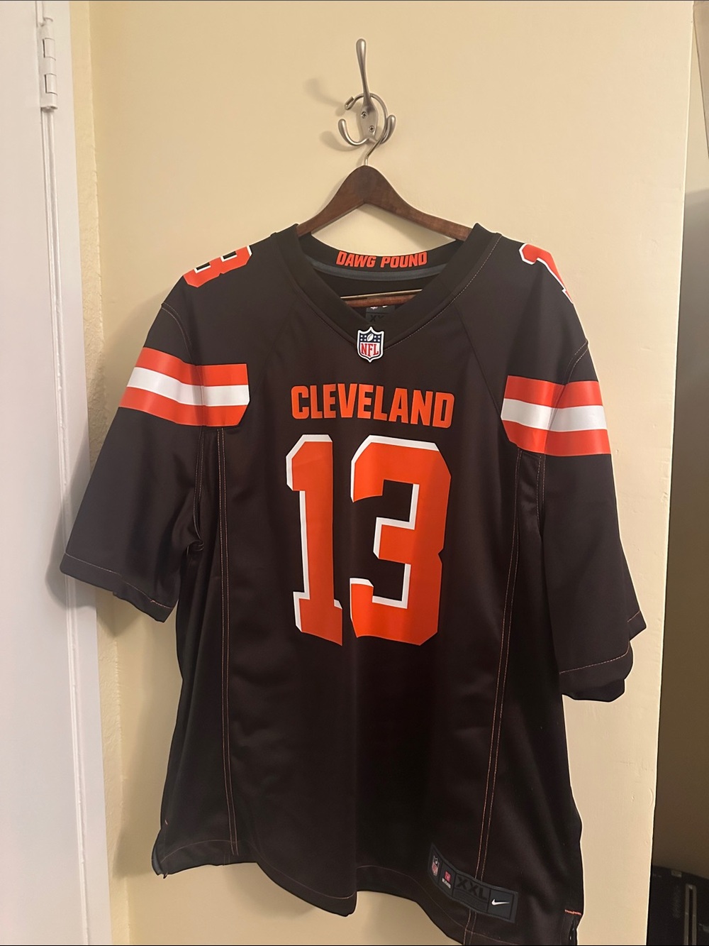 Nike On Field Cleveland Browns Football Jersey # 13 Odell Beckham JR. XXL NWOT